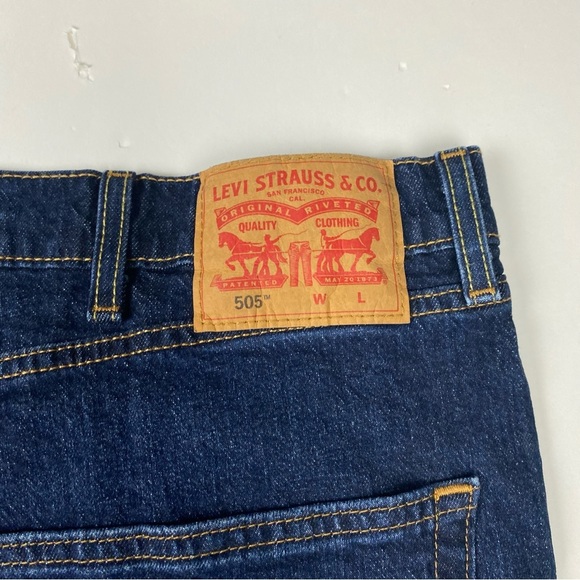 NWOT Levi’s 505 Jeans Men’s 44 x 29 Cotton 04505-0912 - Picture 5 of 12
